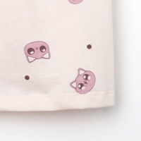 Платье детское KAFTAN "Dream" р.34 (122-128), бежевый Платье детское KAFTAN "Dream" р.34 (122-128), бежевый