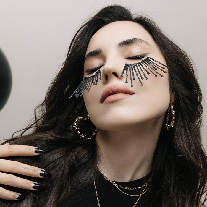 Серьги металл &laquo;Проволока&raquo; колючая, цвет золото