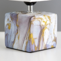 Настольная лампа "Сафари" Е27 40Вт фиолетовый 12,5х12,5х29 см RISALUX Настольная лампа "Сафари" Е27 40Вт фиолетовый 12,5х12,5х29 см RISALUX