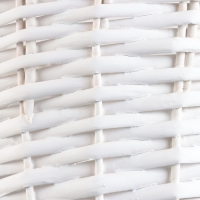 Набор корзин из 3 шт, D39xH26 см, D33xH23 см, D27xH20 см, белый, ива Набор корзин из 3 шт, D39xH26 см, D33xH23 см, D27xH20 см, белый, ива