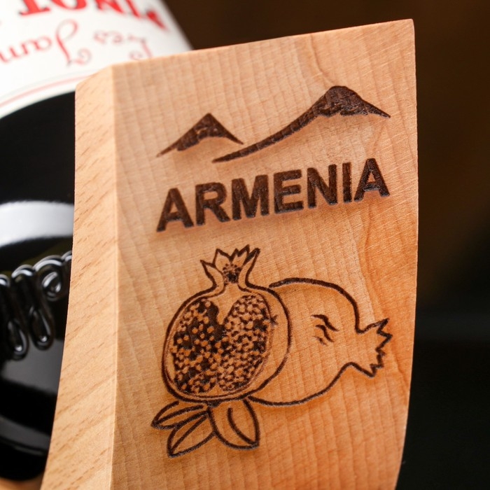 Подставка для вина деревянная Подставка для вина деревянная "Баланс", микс, Армения