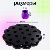 Развивающая игрушка &laquo;Пирамидка-мозаика&raquo;, сортер, цвета, по методике Монтессори