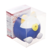 Точилка механическая с контейнером, Ушки фиолетовый/белый