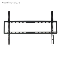 Кронштейн Ultramounts UM814F, для ТВ, фиксированный, 37-75", 19.5 мм от стены, черный