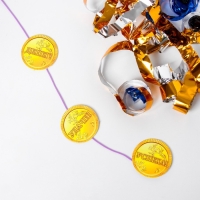 Хлопушка пневматическая &laquo;Денежная&raquo;, с сюрпризом, 30 см