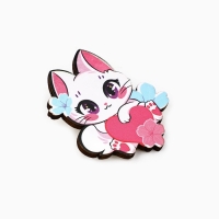 Значки деревянные &laquo;Аниме&raquo; в шоубоксе, 20 шт