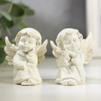Сувенир полистоун "Белоснежный ангелочек в платье" МИКС 5х4,5х4,5 см Сувенир полистоун "Белоснежный ангелочек в платье" МИКС 5х4,5х4,5 см