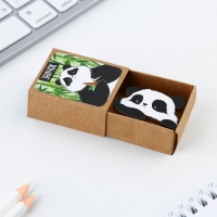 Значок деревянный &laquo;Панда&raquo;, 4 х 2,7 см