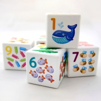 Кубики 12 шт &laquo;Кубики для умников. Арифметика&raquo;