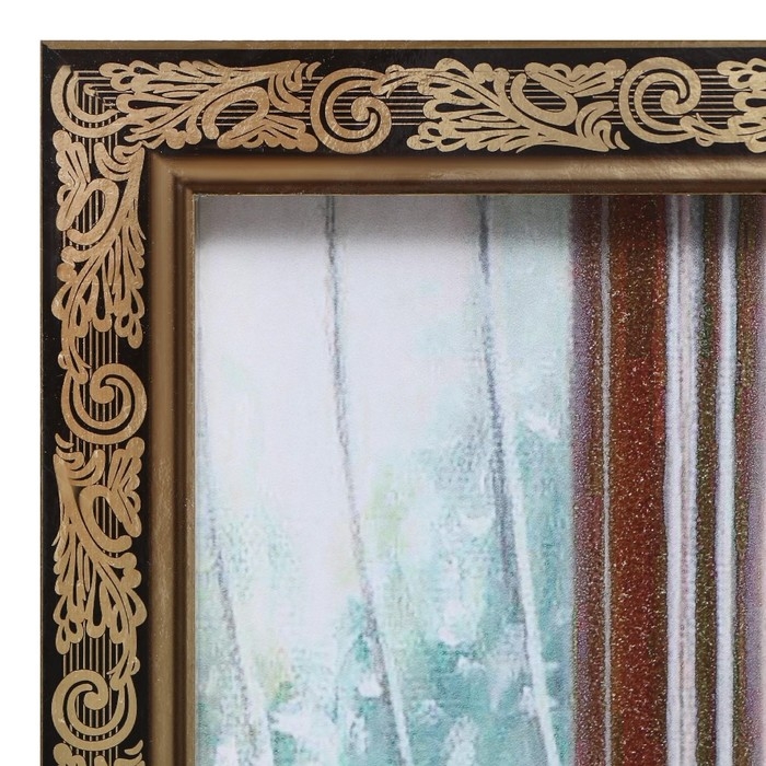 Картина Картина "Букет на столе" 56*76 см, рама микс