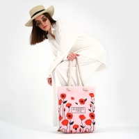 Сумка женская пляжная "Summer Time", 35х40 см