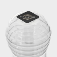 Баночка стеклянная для мёда и варенья Magistro &laquo;Винни&raquo;, 300 мл, 8&times;14 см