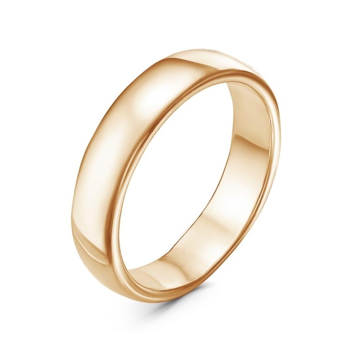 Кольцо «Обручальное» узкое, позолота, 17,5 размер Кольцо «Обручальное» узкое, позолота, 17,5 размер