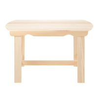 Стол, 120&times;63&times;73см, из липы, с закругленными краями