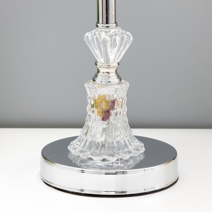 Лампа настольная Е27 220В "Чистота" низ с подсветкой 38х25х25 см RISALUX