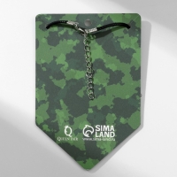 Кулон мужской «Кинжал» гладкий, цвет серебро на чёрном шнурке, 45 см Кулон мужской «Кинжал» гладкий, цвет серебро на чёрном шнурке, 45 см