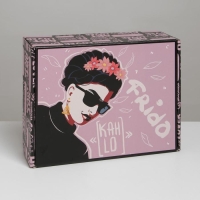 Коробка подарочная складная, упаковка, «Фрида», 27 х 21 х 9 см Коробка подарочная складная, упаковка, «Фрида», 27 х 21 х 9 см