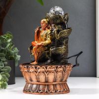 Фонтан настольный от сети, подсветка "Старец" 22,5х15х15 см Фонтан настольный от сети, подсветка "Старец" 22,5х15х15 см