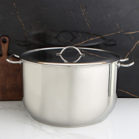 Кастрюля цельнотянутая &laquo;Профи&raquo;, 40 л, d=45 см, капсульное дно, индукция