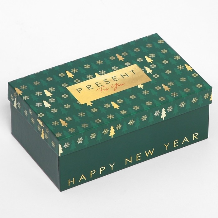 Набор коробок подарочных 15 в 1 &laquo;С Новым годом&raquo;, 12 х 7 х 4 см - 46,6 х 35,2 х 17.5 см, Новый год