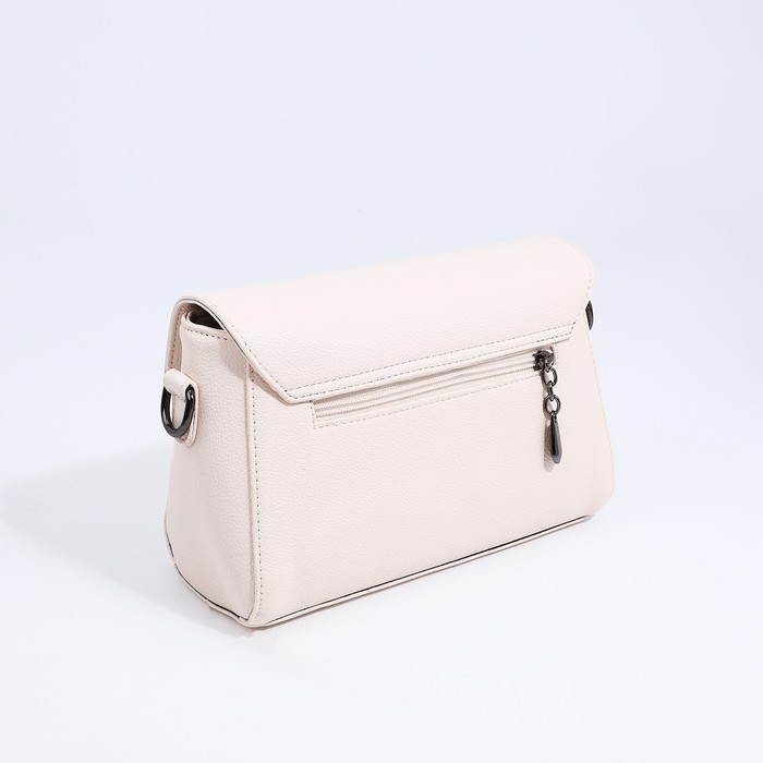 Сумка-мессенджер на молнии, цвет белый Сумка-мессенджер на молнии, цвет белый