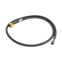 Подводка гибкая для воды ZEIN, фибро-нейлон, 1/2", гайка-штуцер, 150 см, черная Подводка гибкая для воды ZEIN, фибро-нейлон, 1/2", гайка-штуцер, 150 см, черная