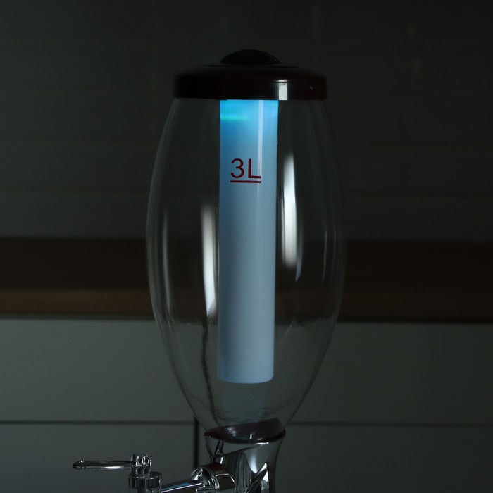 Башня пивная &laquo;Вавилон стиль&raquo;, 3 л, цвет коричневый