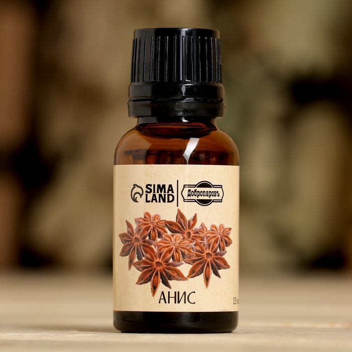Эфирное масло Эфирное масло "Анис" репеллент 15 мл Добропаровъ