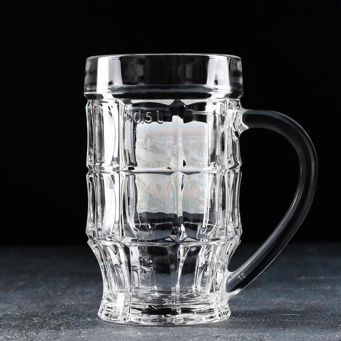 Пивная кружка &laquo;Охота-рыбалка&raquo;, 500 мл, в подарочной упаковке