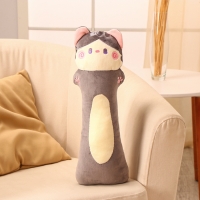 Мягкая игрушка &laquo;Кот-батон&raquo;, 50 см, цвет серый