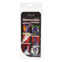 Магнитные закладки 6 штук "Киберпанк Anime" Магнитные закладки 6 штук "Киберпанк Anime"