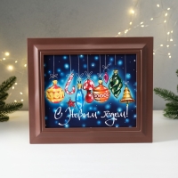 Ключница закрытая "Ёлочные игрушки" 26,5х31,5 см Ключница закрытая "Ёлочные игрушки" 26,5х31,5 см