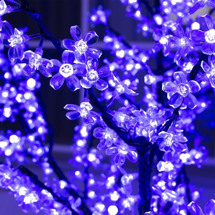 Светодиодное дерево &laquo;Сакура&raquo; 1.8 м, 768 LED, постоянное свечение, 220 В, свечение мульти (RGB)