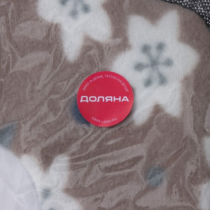 Чехол на сиденье для унитаза на липучках &laquo;Цветы&raquo;, 35&times;45 см, цвет МИКС