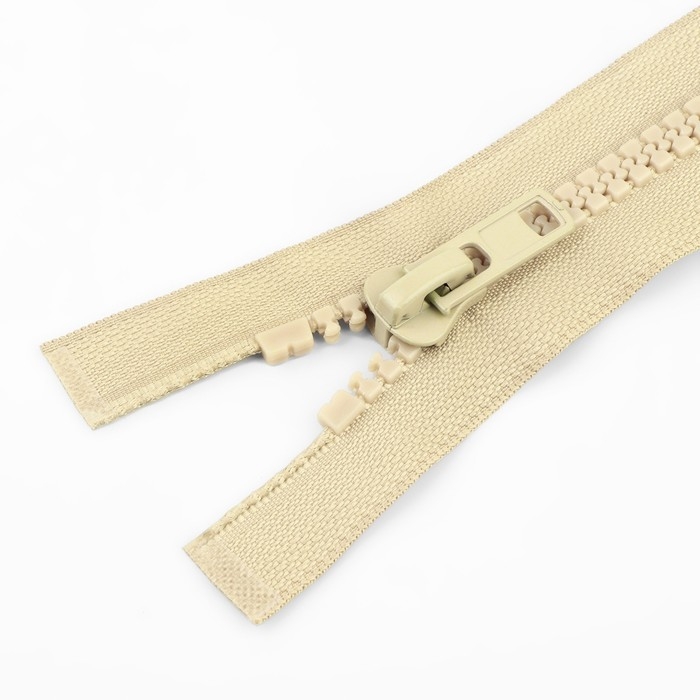 Молния «Трактор», №8, разъёмная, 2 замка, замки автомат, 110 см, цвет бежевый, цена за 1 штуку Молния «Трактор», №8, разъёмная, 2 замка, замки автомат, 110 см, цвет бежевый, цена за 1 штуку