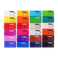 Набор пластика - полимерная глина, Soft, 24 цвета по 25 г Набор пластика - полимерная глина, Soft, 24 цвета по 25 г