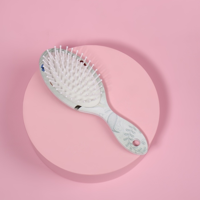 Расчёска массажная, 5,5 &times; 16 см, рисунок МИКС