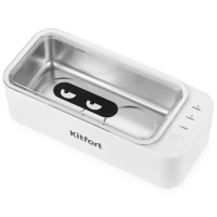 Ультразвуковая мойка Kitfort KT-6066, 24 Вт, 400 мл, 165х80х40 мм, белая Ультразвуковая мойка Kitfort KT-6066, 24 Вт, 400 мл, 165х80х40 мм, белая