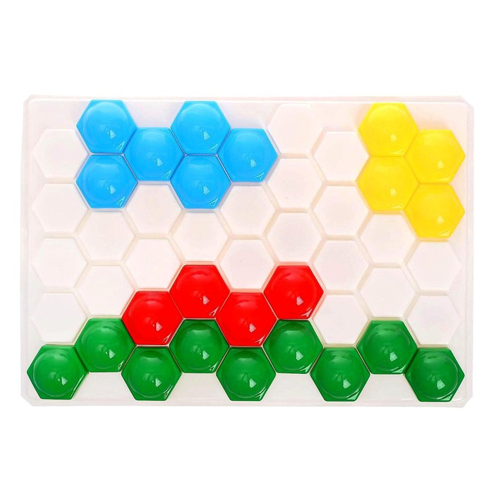 Мозаика, диаметр 40 мм, 50 шт, МИКС