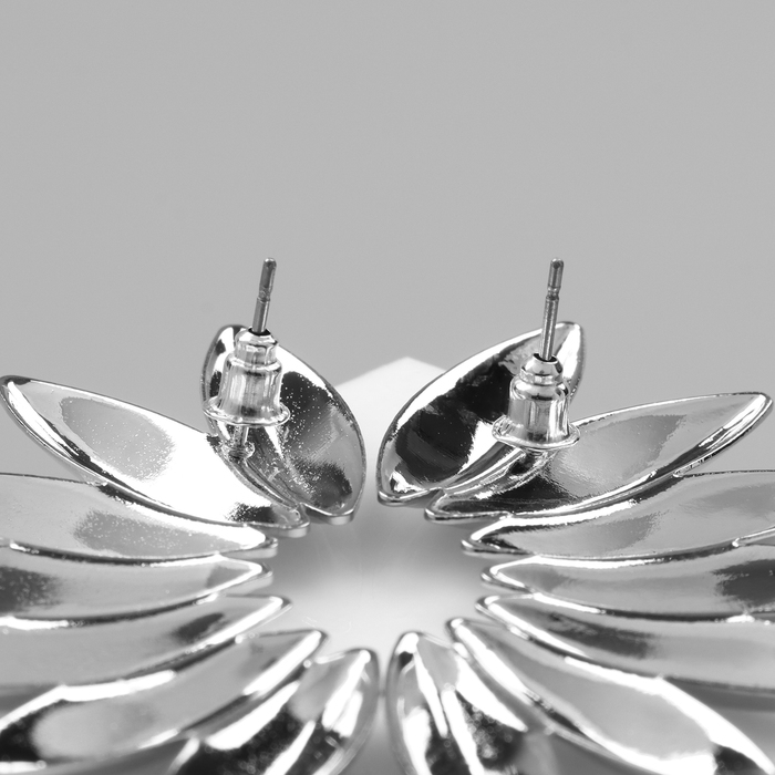 Серьги металл &laquo;Атмосфера&raquo; ярило мини, цвет серебро