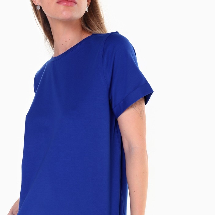 Футболка женская, цвет ярко-синий, размер 42-44 (M) Футболка женская, цвет ярко-синий, размер 42-44 (M)