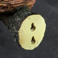 Подвесной декор "Гнездо с синицами" 15х12х12см Подвесной декор "Гнездо с синицами" 15х12х12см