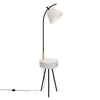 Торшер с ящиком "Лолита" Е27 белый 35х35х156см Торшер с ящиком "Лолита" Е27 белый 35х35х156см