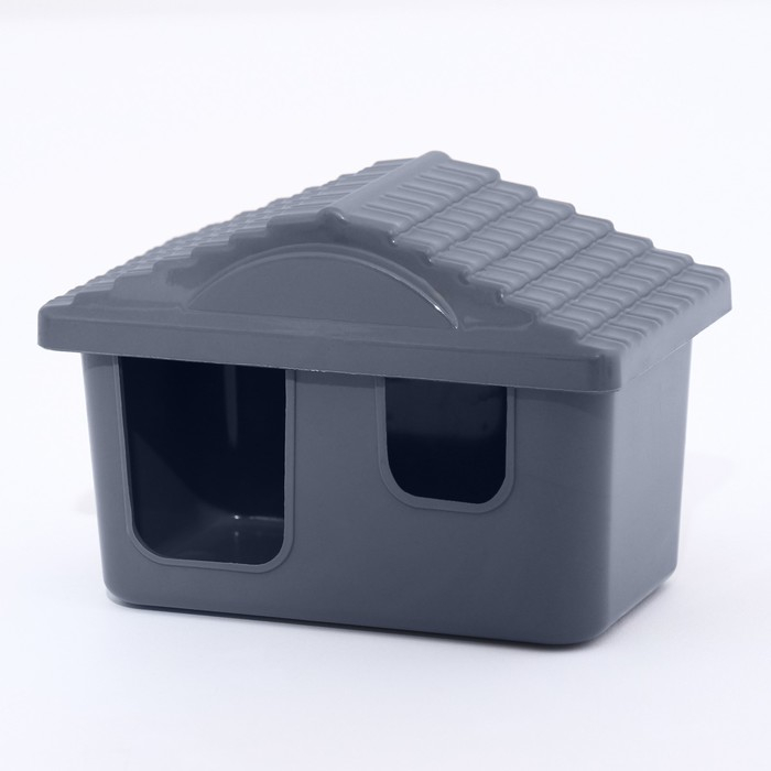 Клетка-мини для грызунов Клетка-мини для грызунов "Пижон" №1-1, с наполнением, 27 х 15 х 13 см, серая