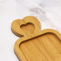 Менажница, набор 2 шт., дерево &laquo;Посуда: домашние мелочи&raquo;, домик 24х21 см., мена жница 40х12.3 см.