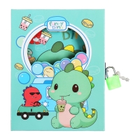 Записная книжка подарочная, 45 листов, линия, на замке Дракоша (16,3х12,7см) Записная книжка подарочная, 45 листов, линия, на замке Дракоша (16,3х12,7см)