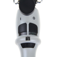 Плойка Galaxy GL 4606, 70 Вт, керамическое покрытие, d=22 мм, 200&deg;C, белая