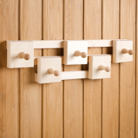 Вешалка "Гармония", 5 крючков, липа "Добропаровъ" Вешалка "Гармония", 5 крючков, липа "Добропаровъ"