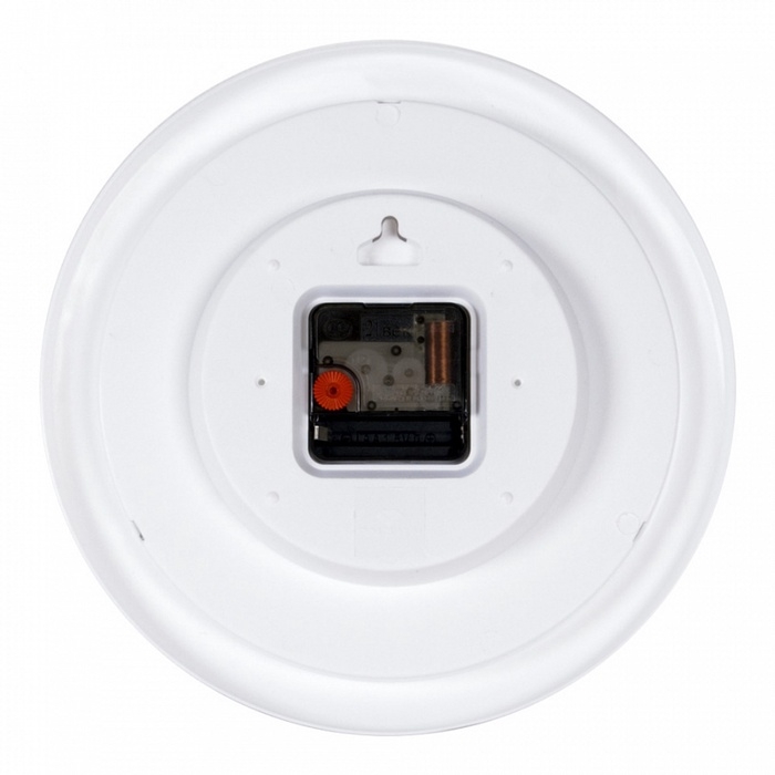 Часы настенные, интерьерные "Классика", бесшумные, d-24.5 см, белые