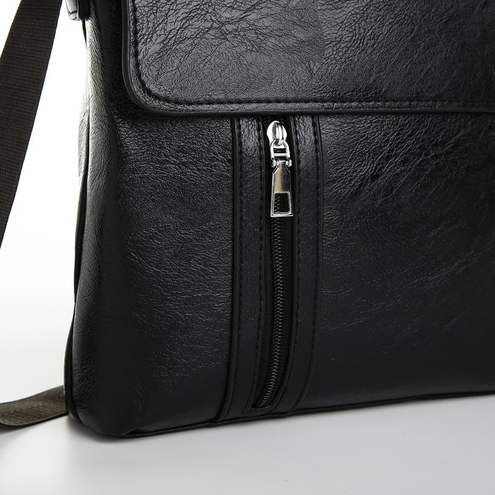 Сумка мужская, цвет чёрный Сумка мужская, цвет чёрный